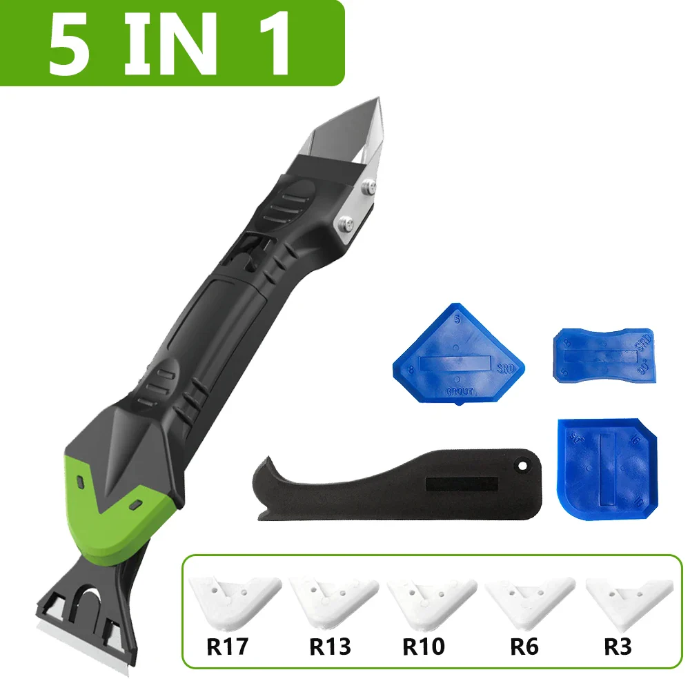 Silicone Scraper Sealant Smoothing Tool Set - Image 10
