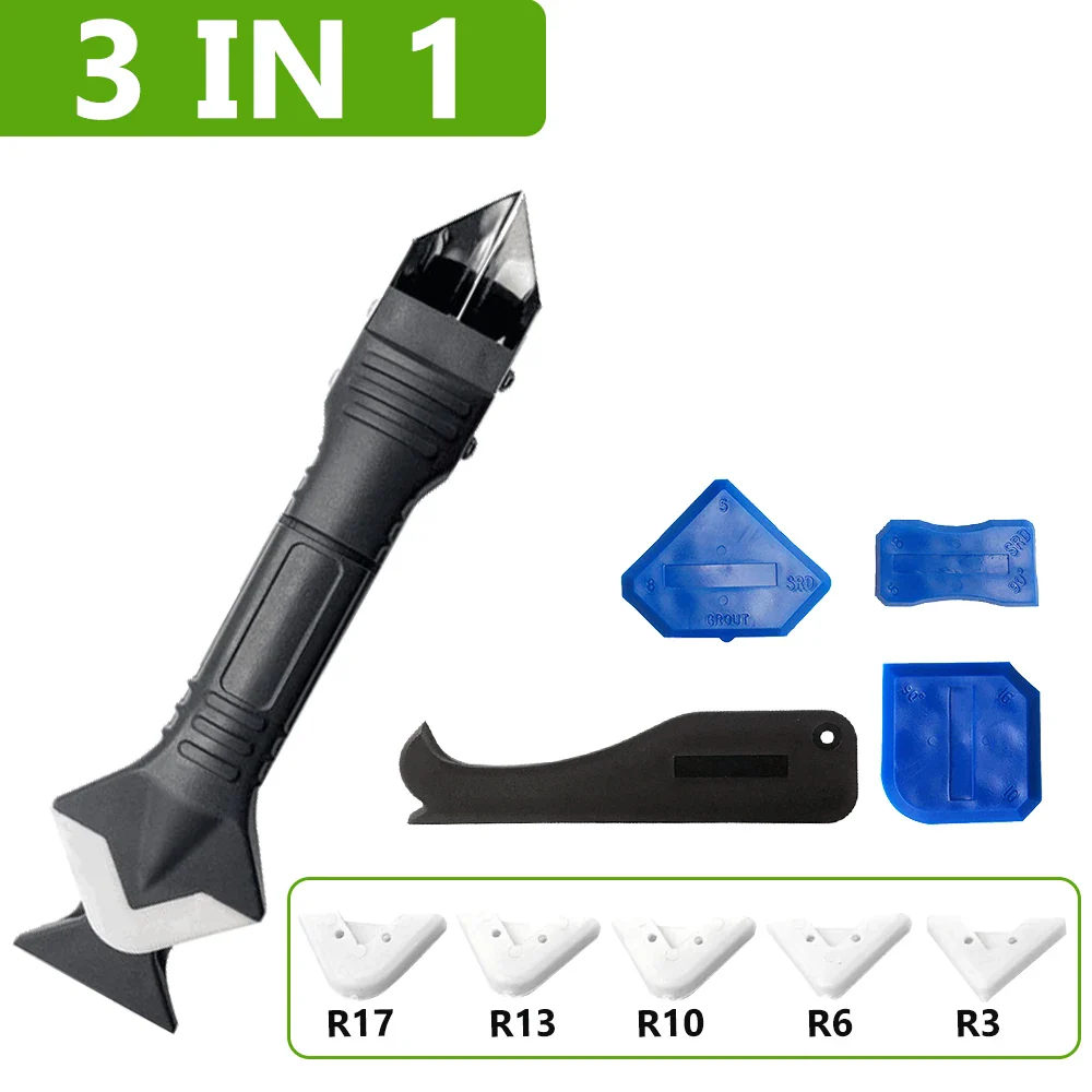 Silicone Scraper Sealant Smoothing Tool Set - Image 8
