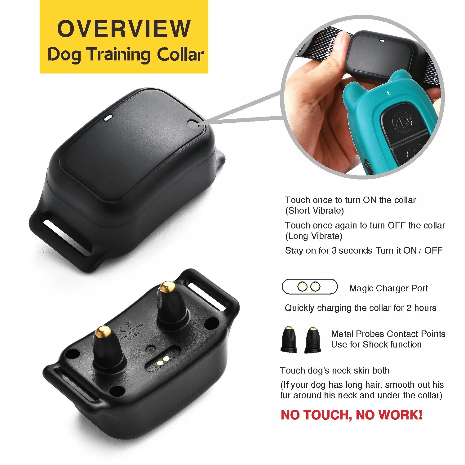 Small Dog Training Collar  - Image 3
