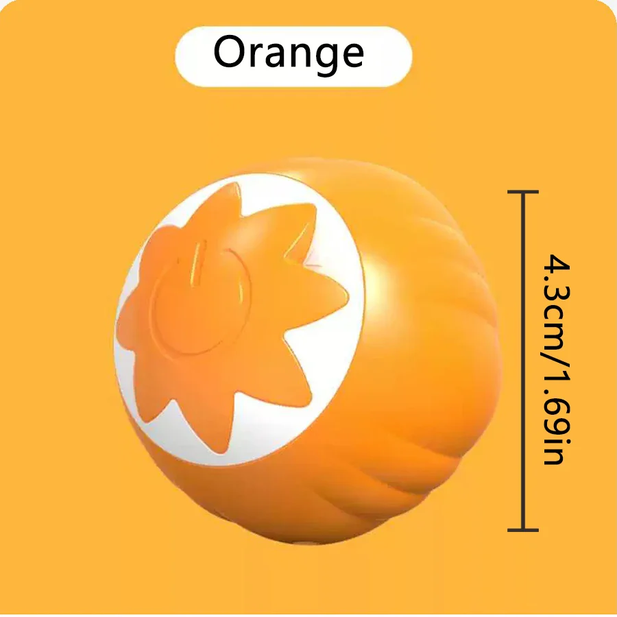 Smart Automatic Cat Toy Ball – USB Rechargeable Interactive - Image 12