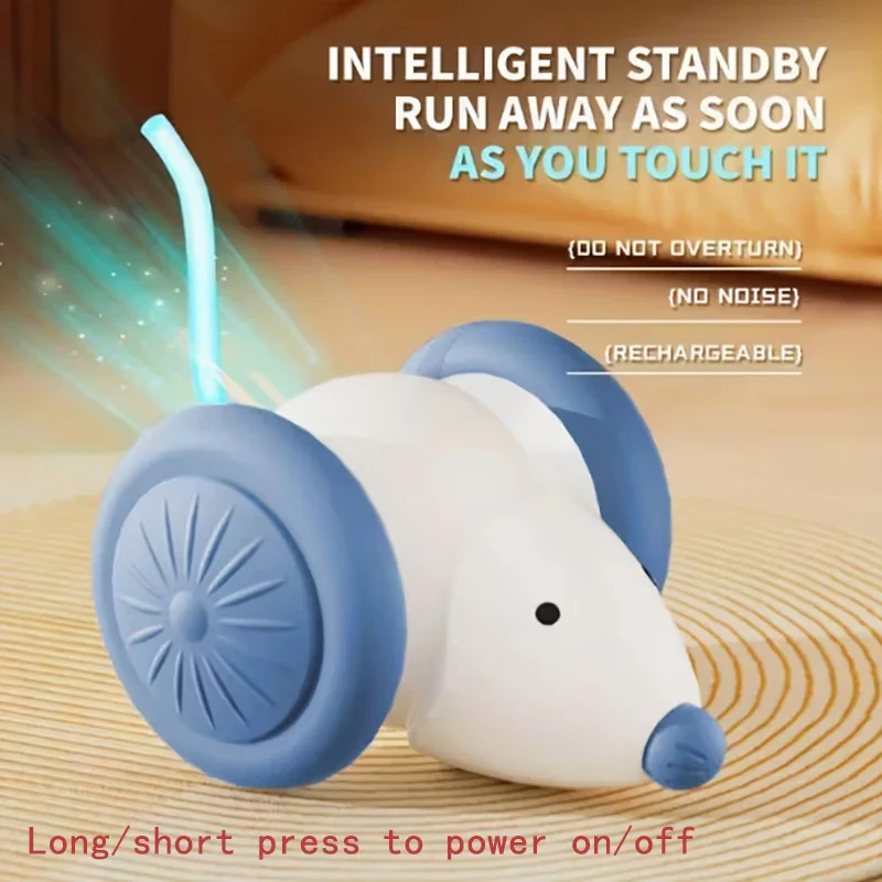 Smart Automatic Cat Toy Ball – USB Rechargeable Interactive - Image 13