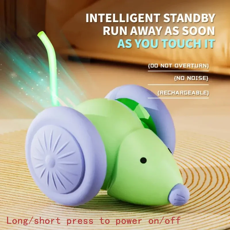 Smart Automatic Cat Toy Ball – USB Rechargeable Interactive - Image 19