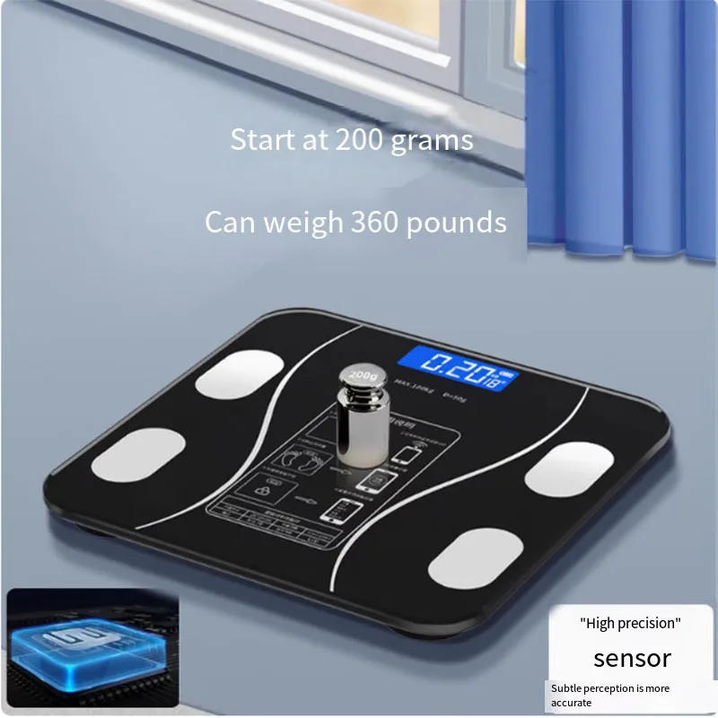 Smart Bluetooth Body Fat & Weight Loss Scale – Precision Electronic Scale for Mobile - Image 4