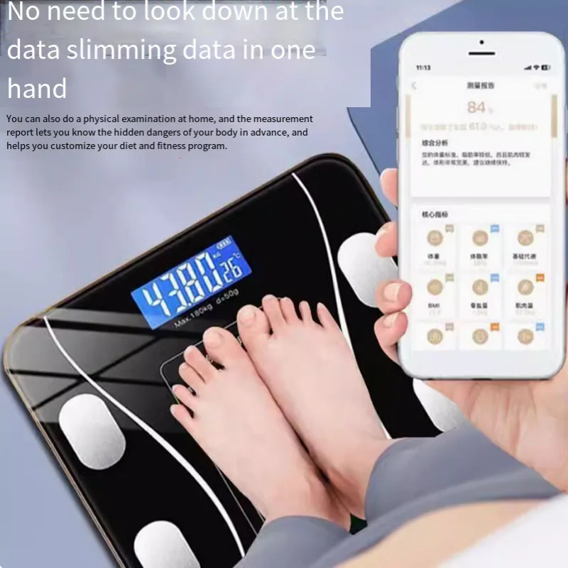 Smart Bluetooth Body Fat & Weight Loss Scale – Precision Electronic Scale for Mobile - Image 6