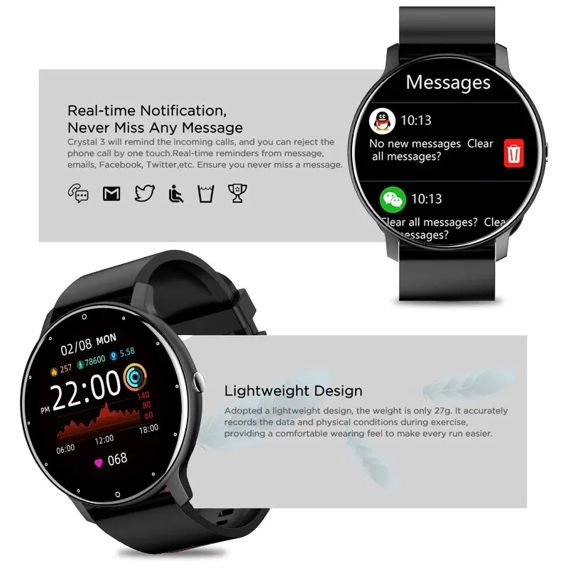Smart Watch Real-time Activity Tracker - Image 2