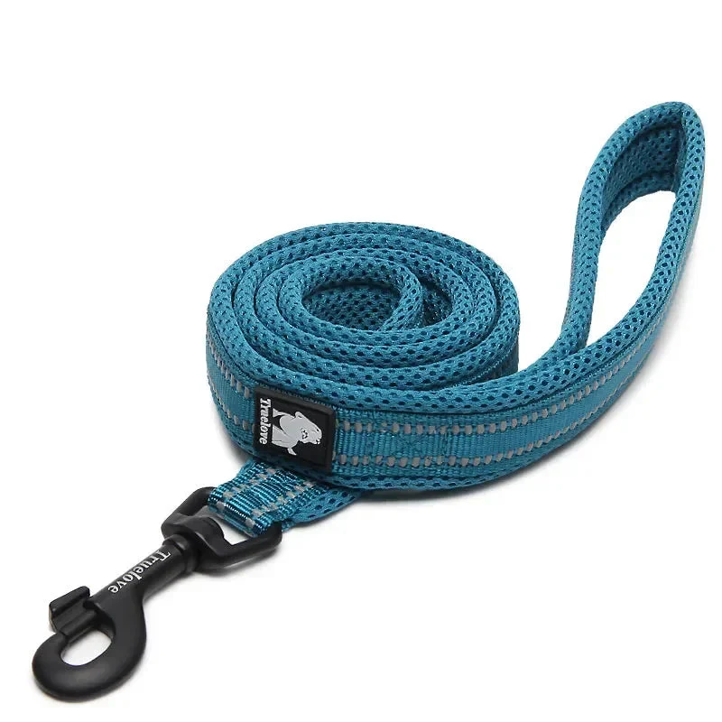 Soft Pet Leash with Reflective Nylon Mesh Padding - Image 7