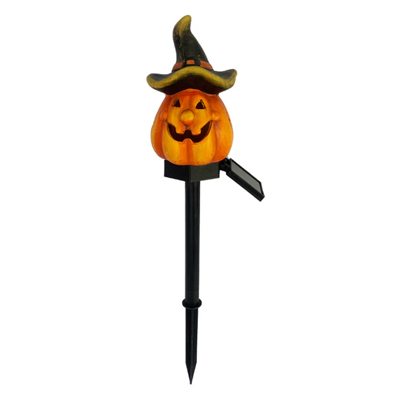 Solar Outdoor Courtyard Halloween Pumpkin Lamp - Image 2