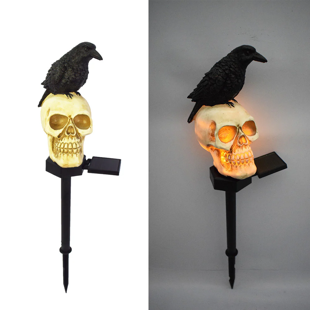 Solar Outdoor Courtyard Halloween Pumpkin Lamp - Image 5