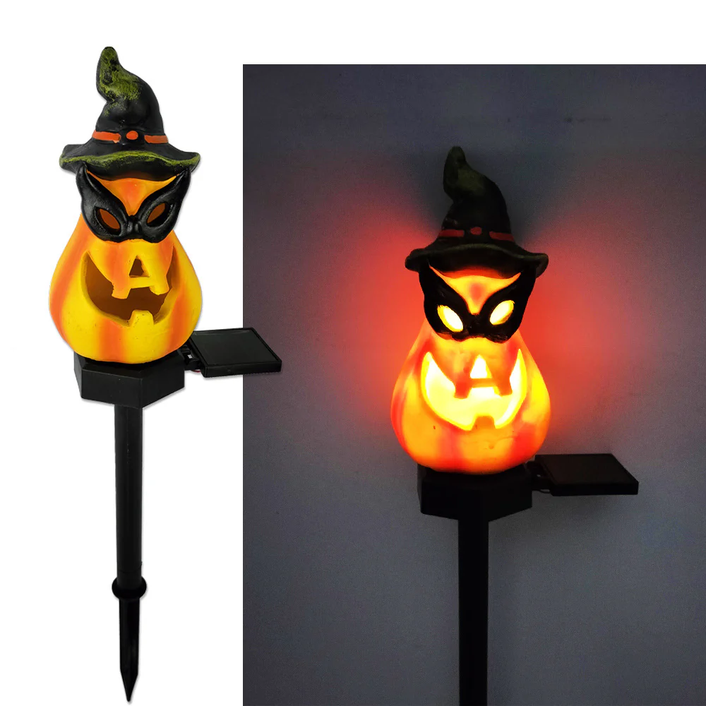 Solar Outdoor Courtyard Halloween Pumpkin Lamp - Image 8