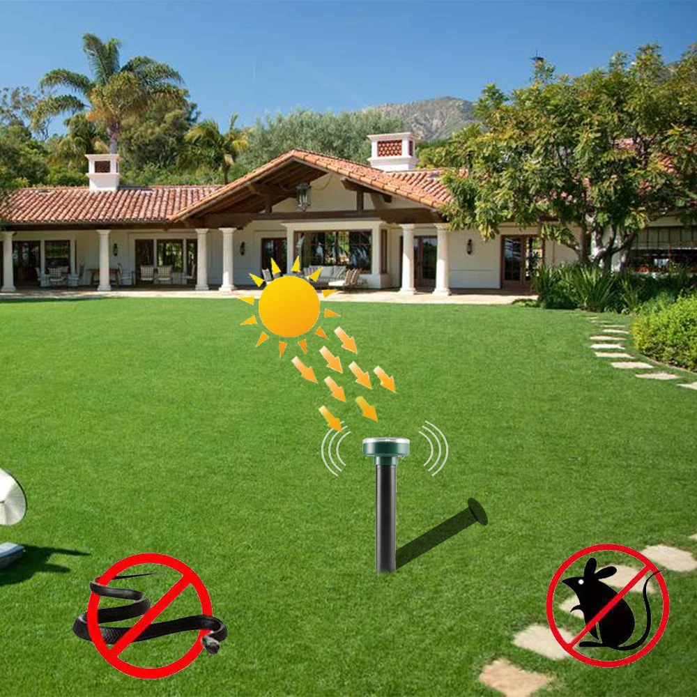 Solar-Powered Ultrasonic Pest Repeller - Image 5