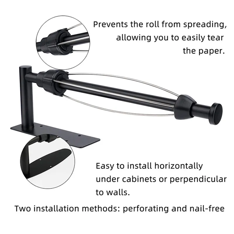 Stainless Steel Paper Towel Holder - Image 4