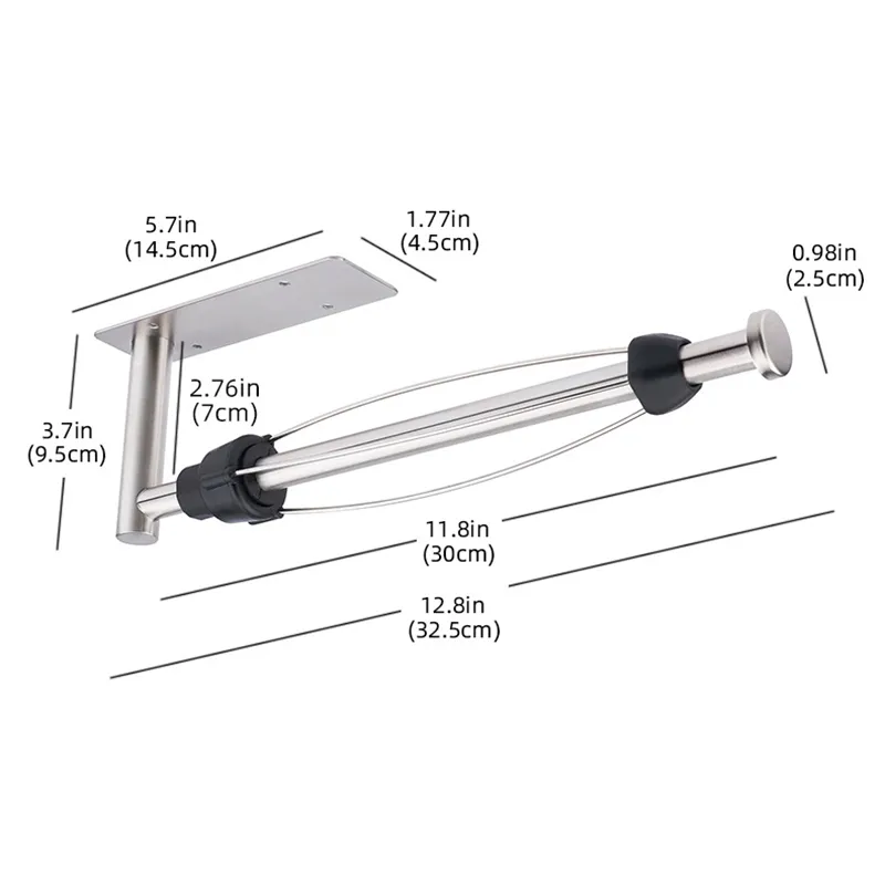 Stainless Steel Paper Towel Holder - Image 7