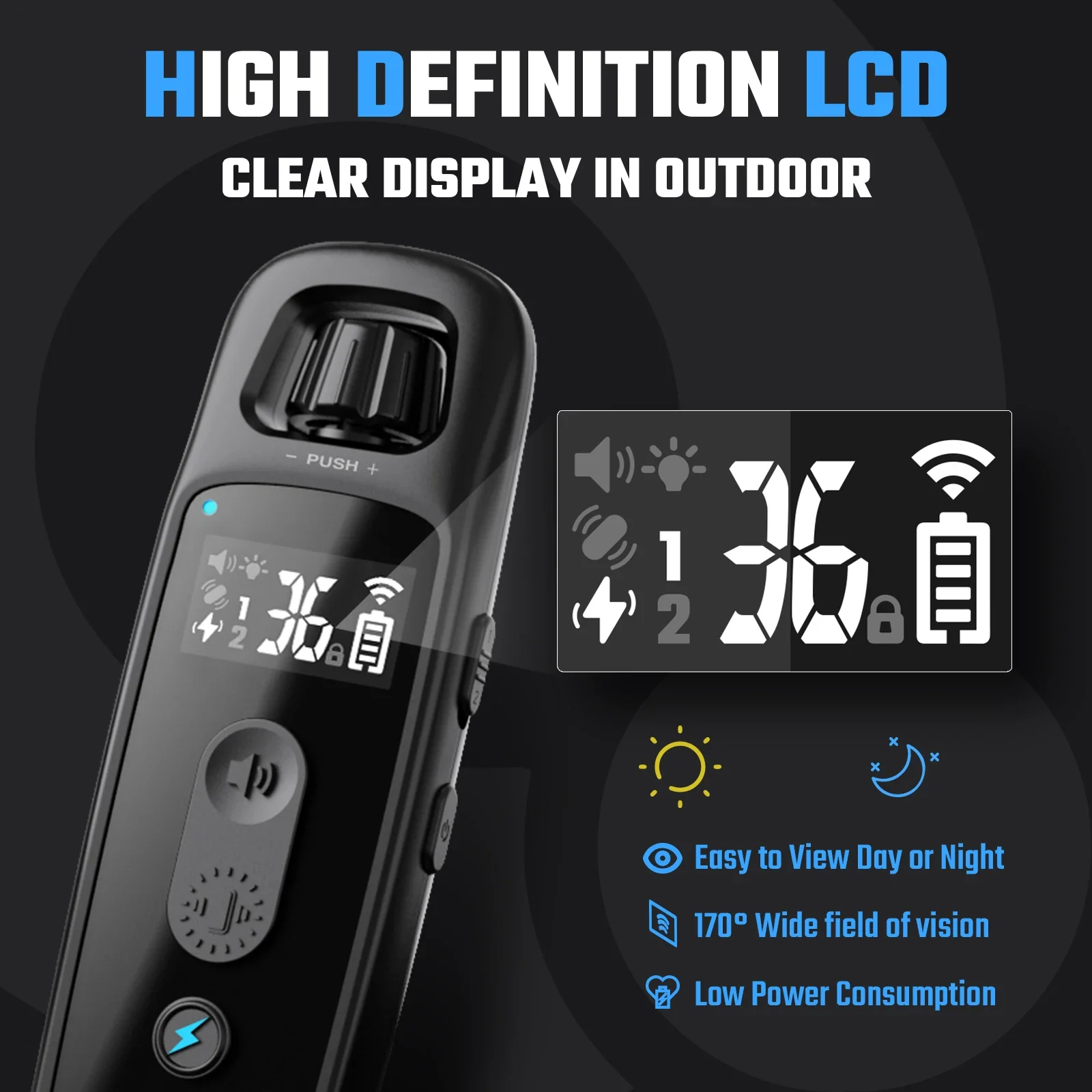 T30 Dog Training Collar for Large Dogs (3000ft) - Image 3