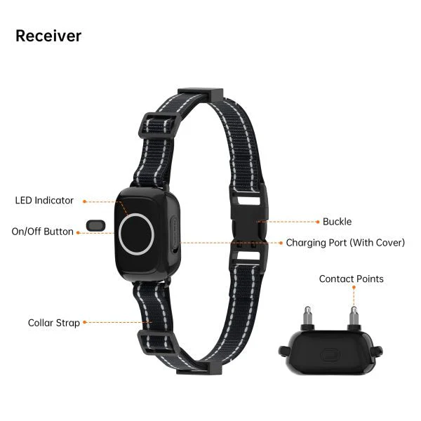 T800 2-in-1 Dog Training Collar - Image 3