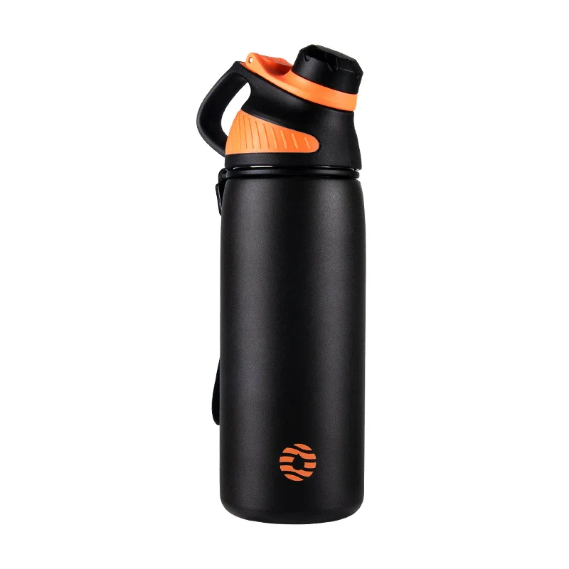 Thermos With Magnetic Lid Outdoor Sport Stainless Steel Water Bottle - Image 8
