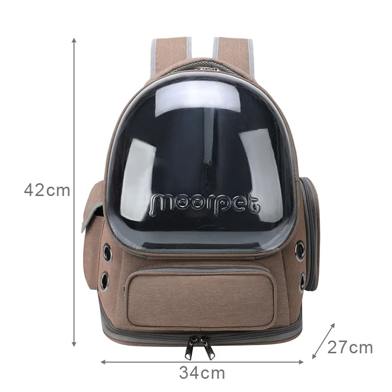 Transparent Pet Carrier Backpack – Outdoor Travel Bag for Cats & Small Dogs - Image 6