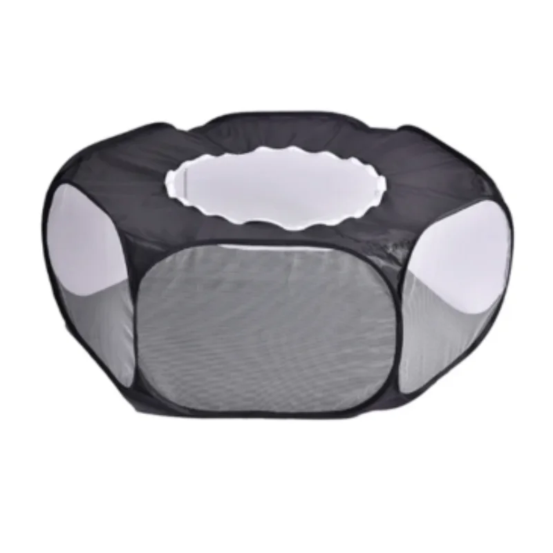 Transparent Portable Pet Cage Tent – Foldable Playpen for Small Pets - Image 8
