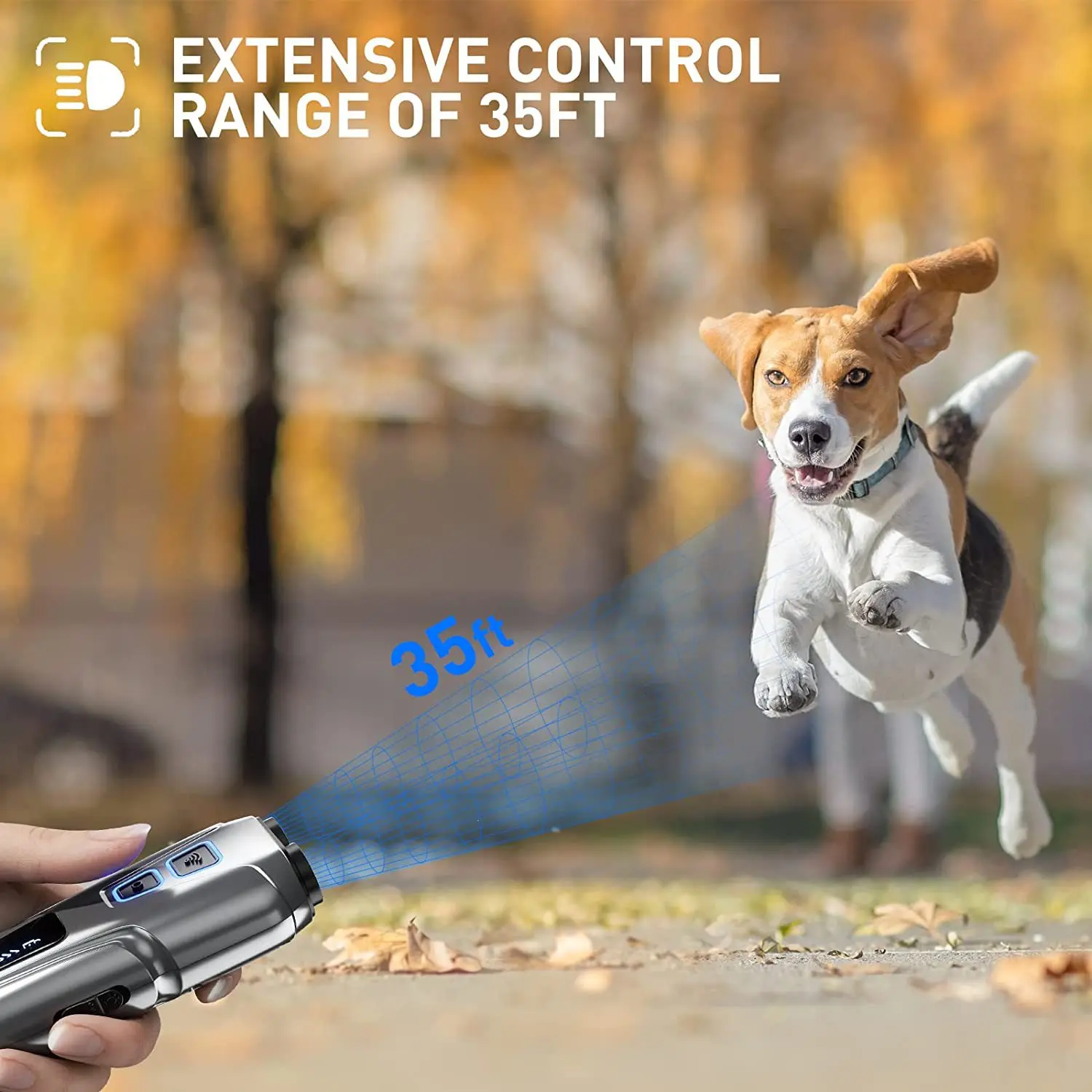 Ultrasonic Pet Anti-Barking Control and Training Device - Image 6