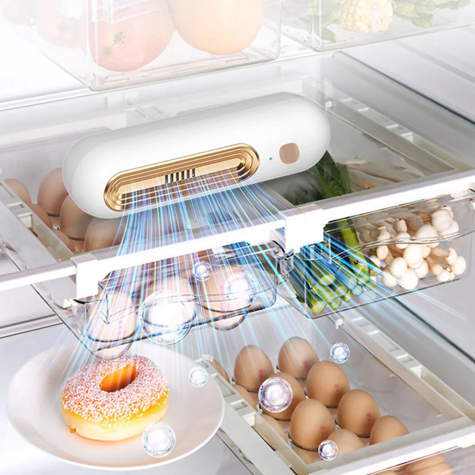 USB Air Purifier for Kitchen, Refrigerator, and More - Image 2