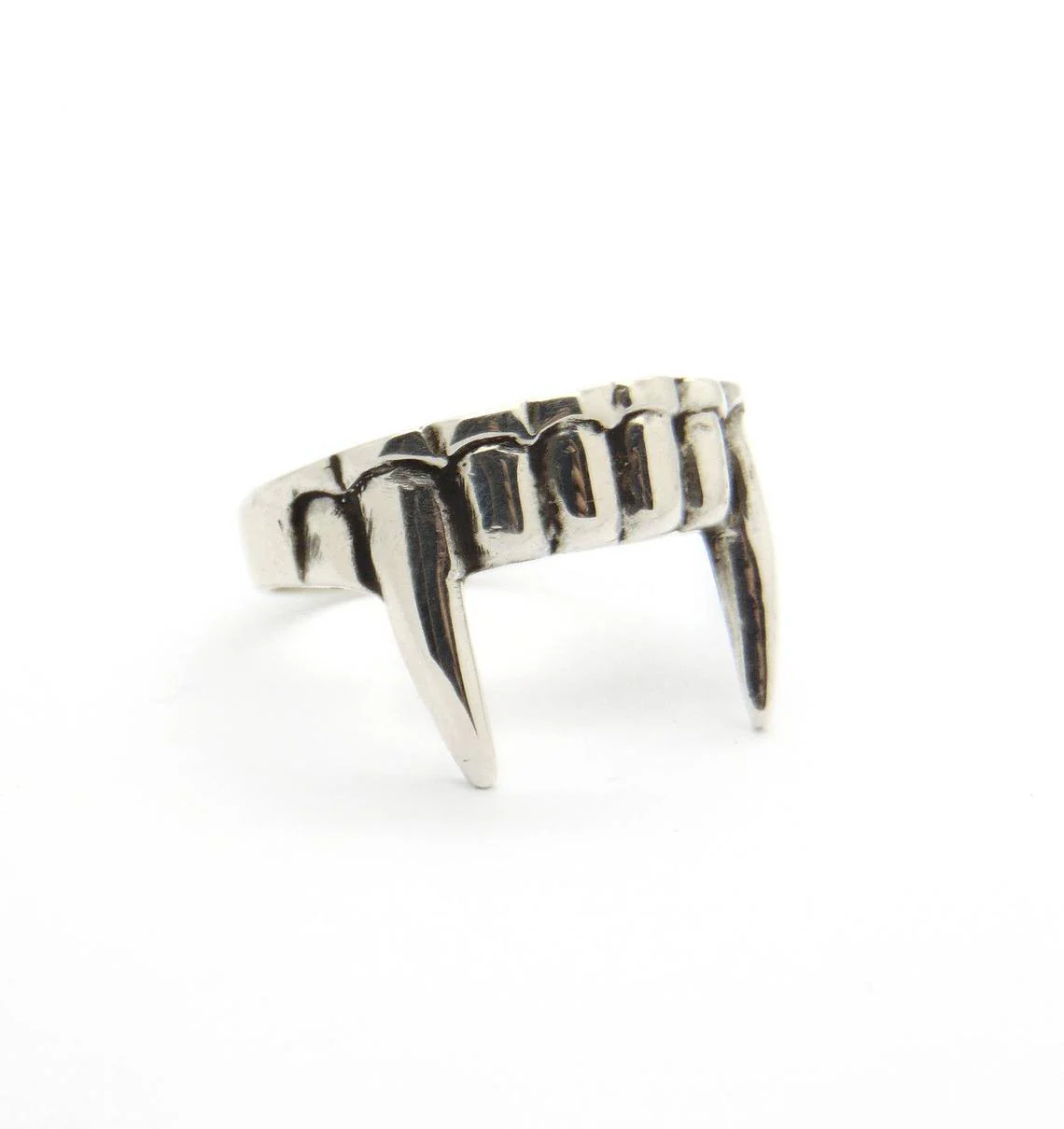 Vampire Personality Teeth Retro Men's And Women's Alloy Ring - Image 10