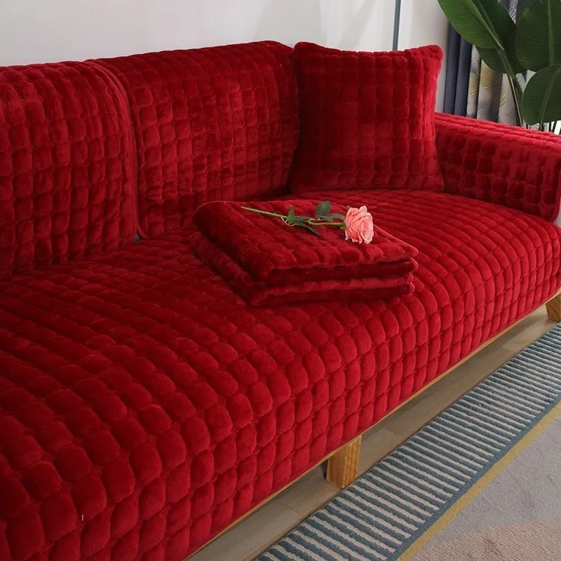 Velvet Sofa Cover - Image 9