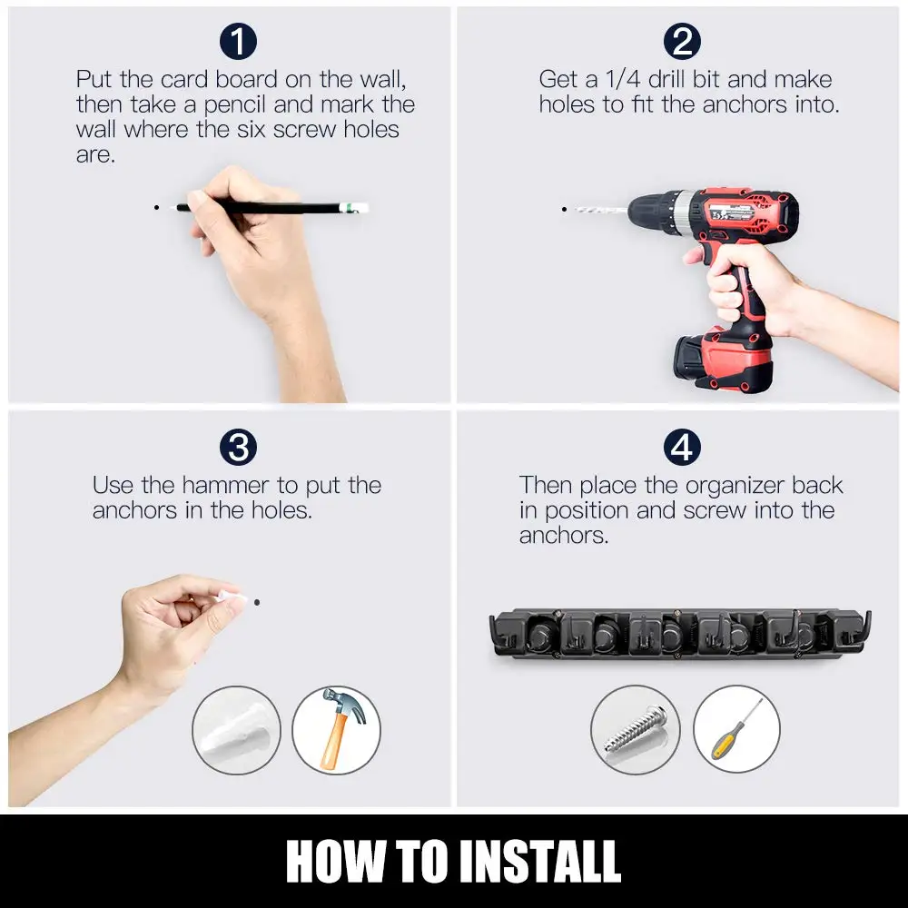 Wall Mounted Mop Holder - Image 4