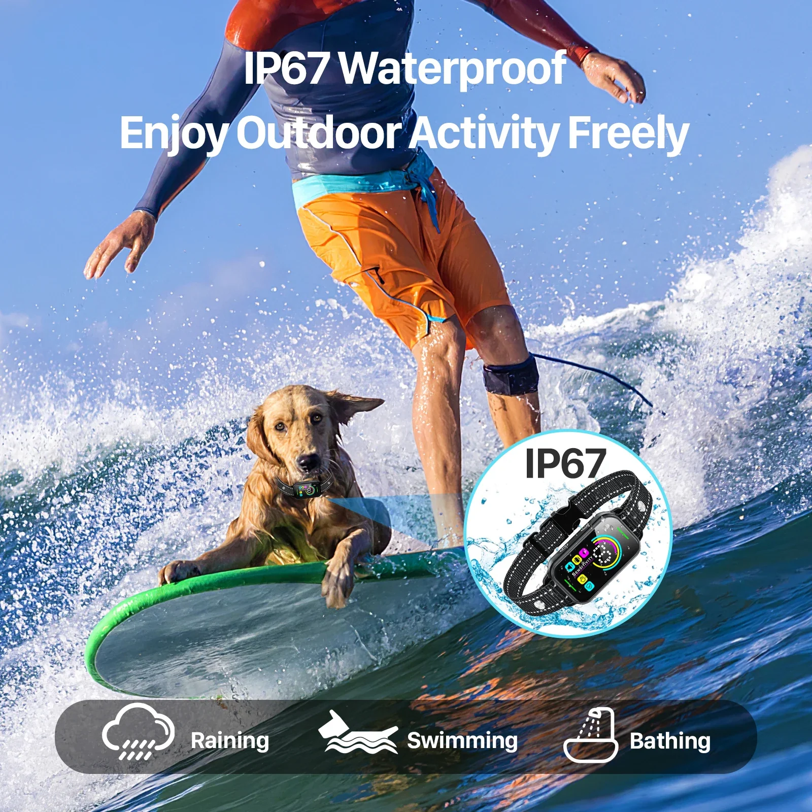 Waterproof Anti-Bark Training Collar for Dogs - Image 5