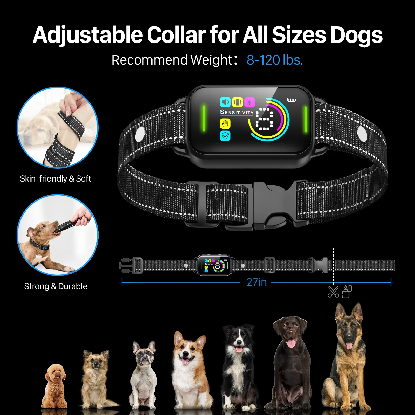 Waterproof Anti-Bark Training Collar for Dogs - Image 6