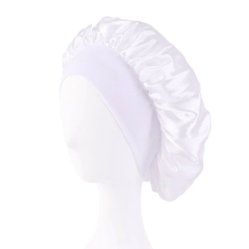 Wide-Brimmed Satin Bonnet - Image 14