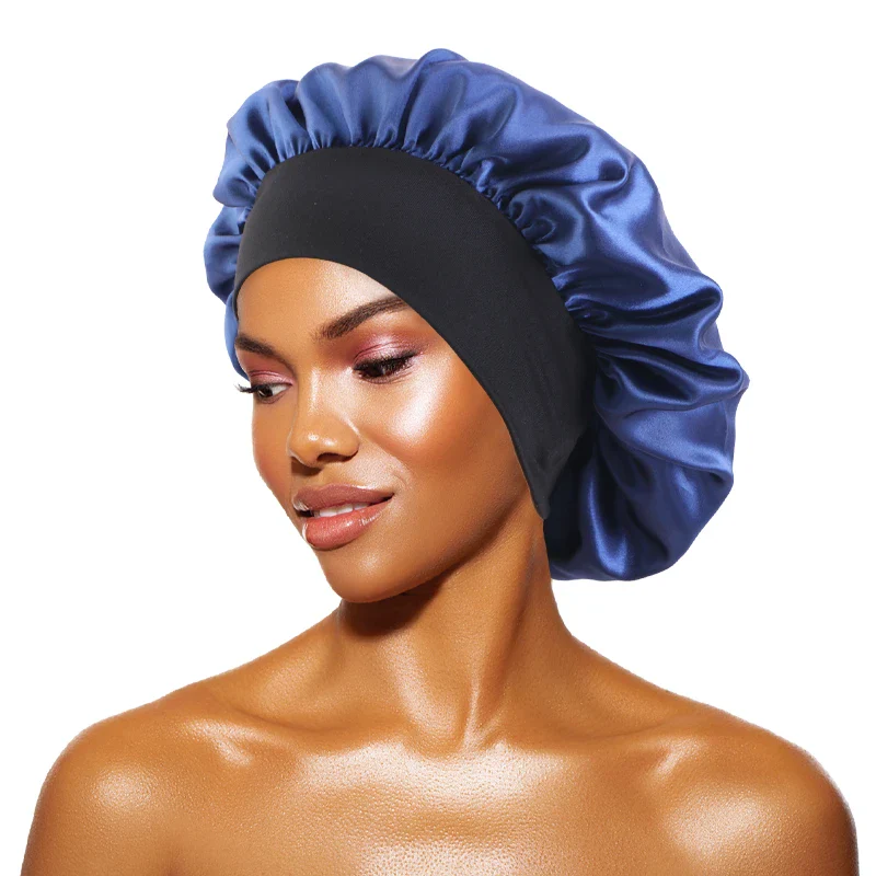 Wide-Brimmed Satin Bonnet - Image 16