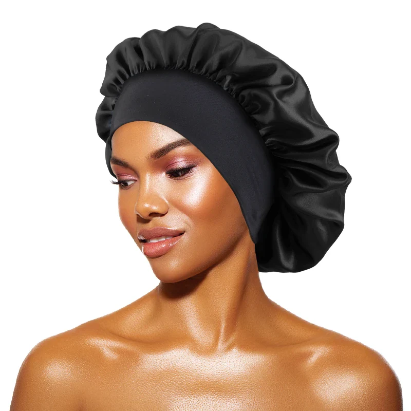 Wide-Brimmed Satin Bonnet - Image 19