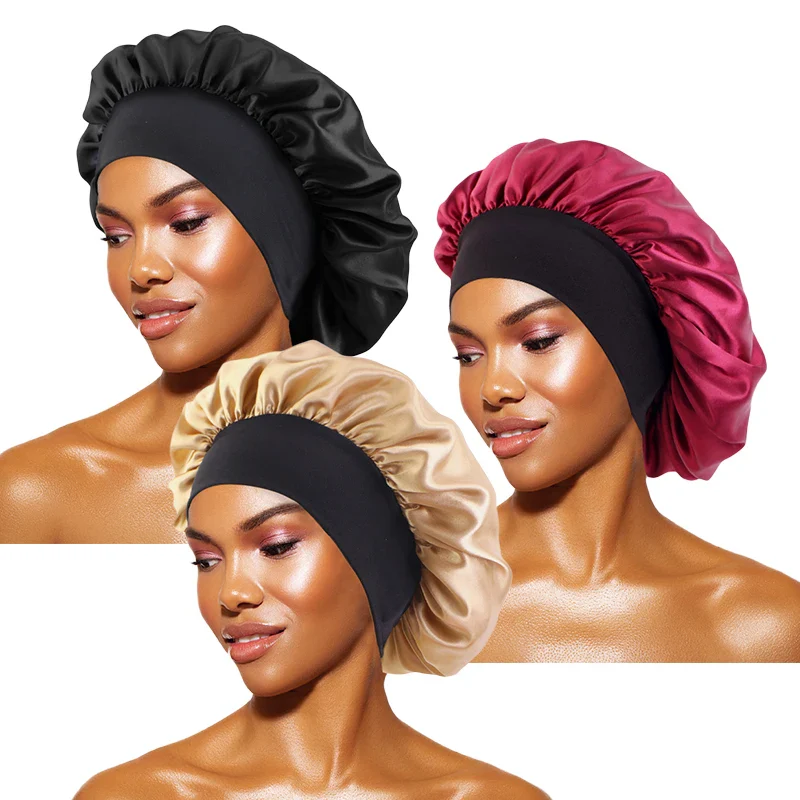Wide-Brimmed Satin Bonnet - Image 25
