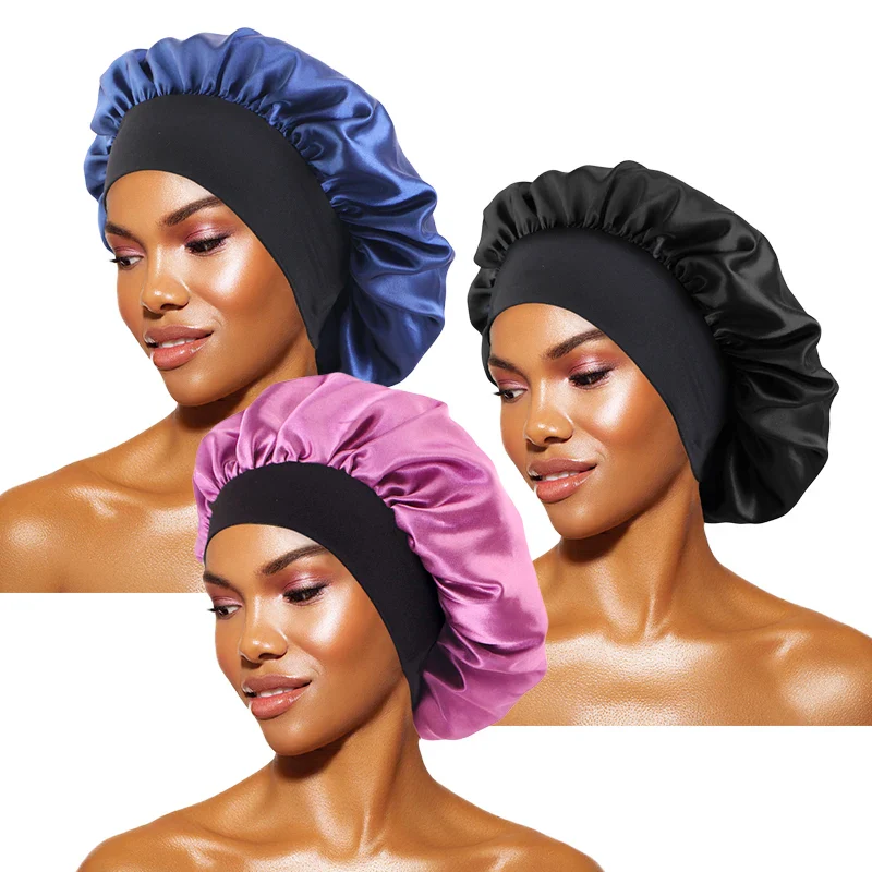 Wide-Brimmed Satin Bonnet - Image 30