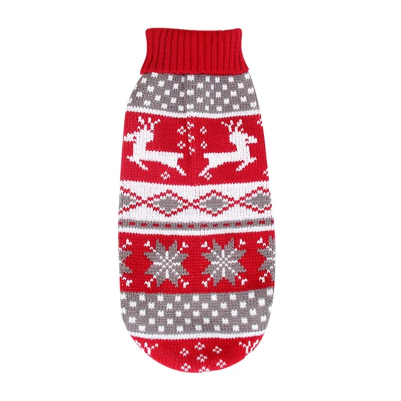 Winter Dog Sweater – Knitted Pet Jumper for Small & Medium Dogs - Image 10