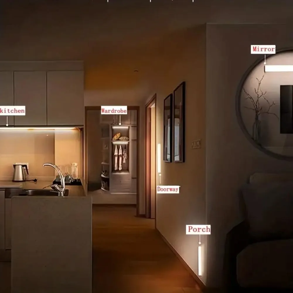 Wireless Charging Motion Sensor LED Cabinet Light - Image 5