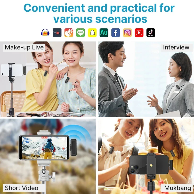Wireless Lavalier Microphone Set - Image 6