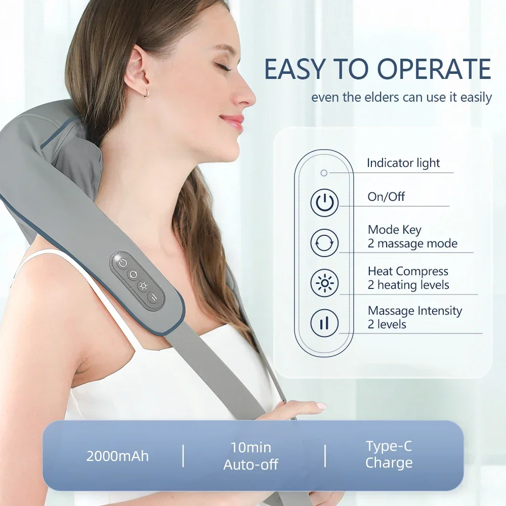 Wireless Neck and Back Massager - Image 6