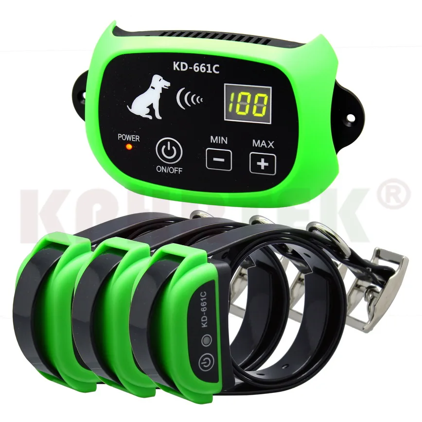 Wireless Pet Dog Electronic Fence System with Rechargeable Transmitter and Receiver - Image 11