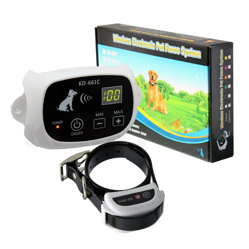 Wireless Pet Dog Electronic Fence System with Rechargeable Transmitter and Receiver - Image 12