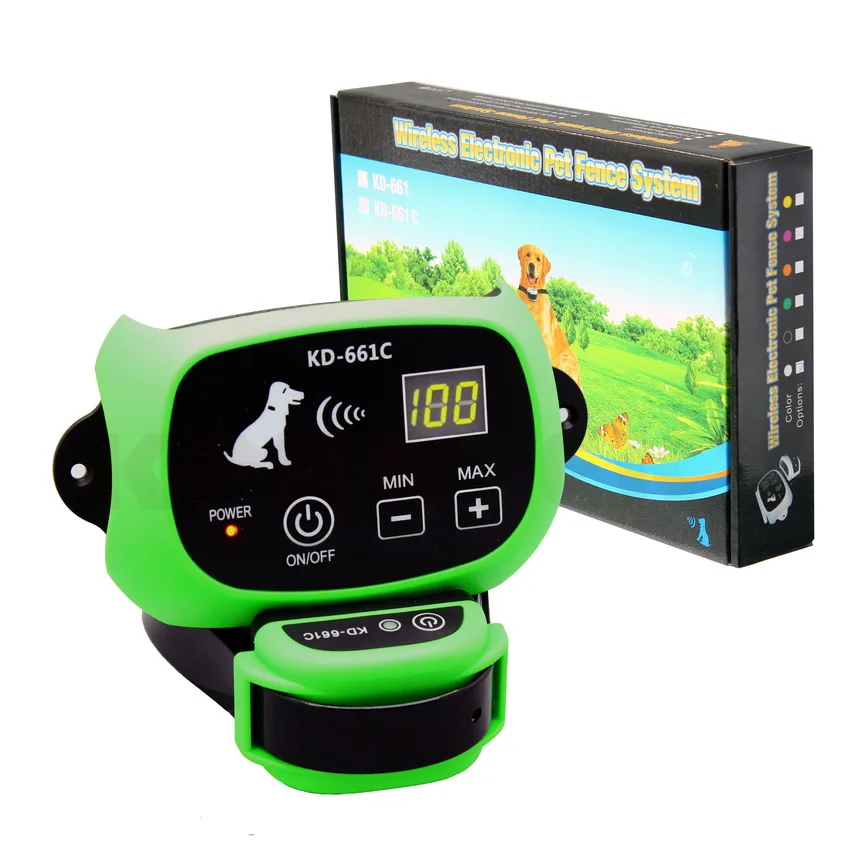Wireless Pet Dog Electronic Fence System with Rechargeable Transmitter and Receiver - Image 8