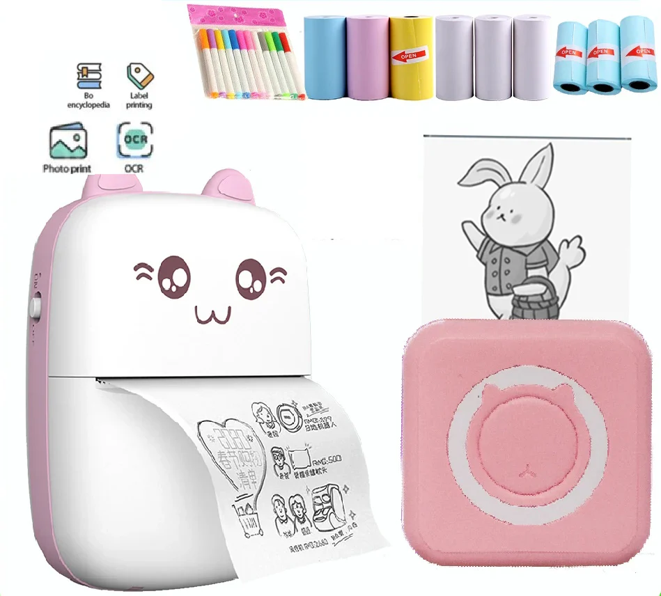 Wireless Portable Mini Thermal Printer