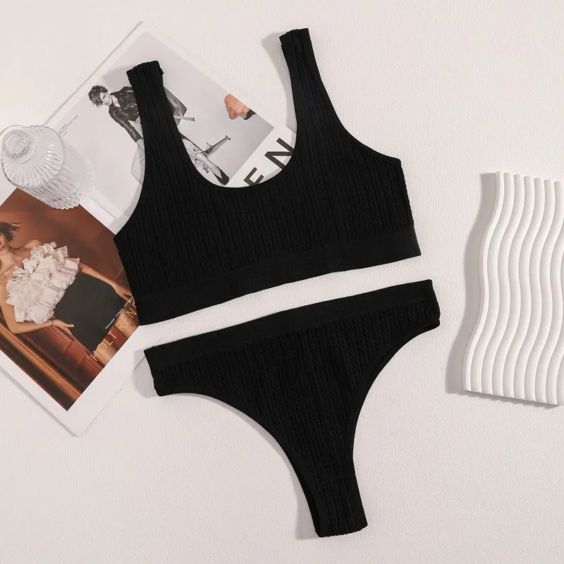 Womens Seamless Sports Bra Set - Image 8