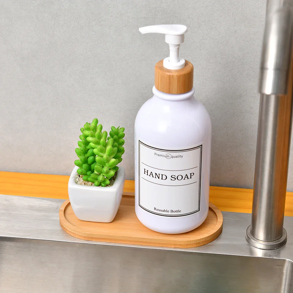 Wooden Soap Dispenser Tray - Image 5
