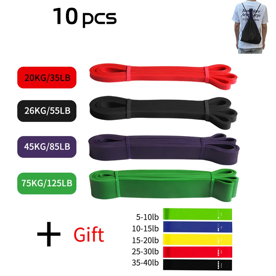 Workout Pilates Latex Resistance Bands - Image 12