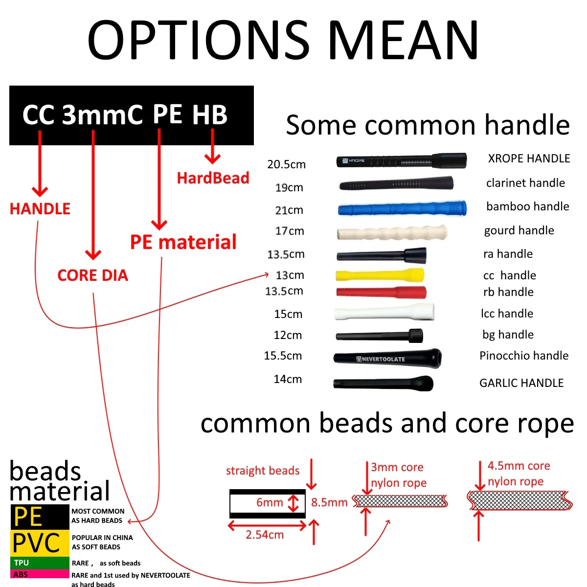 X ROPE 7mm Hard Beads Skipping Rope - Image 8